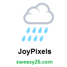Cloud With Rain on JoyPixels 3.0