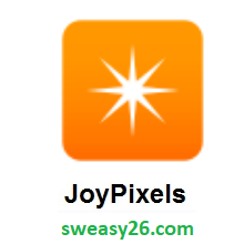 Eight Pointed Star on JoyPixels 4.0