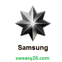Eight Pointed Star on Samsung TouchWiz 7.0