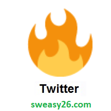 Fire on Twitter Twemoji 1.0