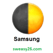 First Quarter Moon on Samsung One UI 1.0