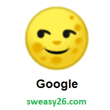 Full Moon Face on Google Android 9.0