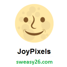Full Moon Face on JoyPixels 2.0