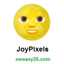 Full Moon Face on JoyPixels 4.0