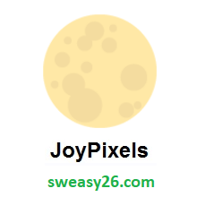 Full Moon on JoyPixels 2.0