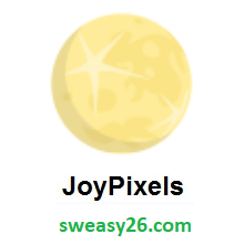 Full Moon on JoyPixels 3.0