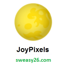 Full Moon on JoyPixels 4.0