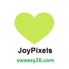 Green Heart on JoyPixels 2.0