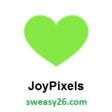 Green Heart on JoyPixels 2.2