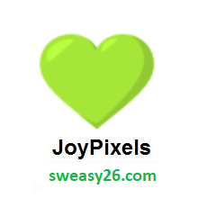 Green Heart on JoyPixels 3.0