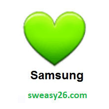 Green Heart on Samsung TouchWiz 7.0