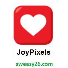 Heart Decoration on JoyPixels 3.0