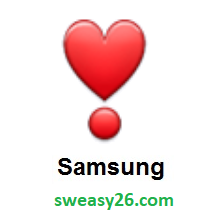 Heart Exclamation on Samsung Experience 9.1