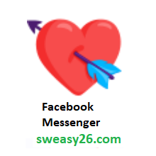 Heart With Arrow on Facebook Messenger 1.0