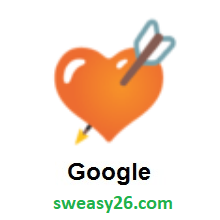 Heart With Arrow on Google Android 5.0