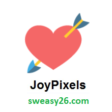 Heart With Arrow on JoyPixels 2.0