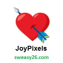 Heart With Arrow on JoyPixels 3.0