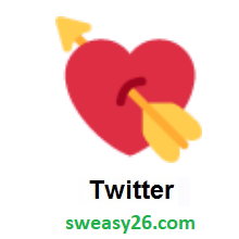 Heart With Arrow on Twitter Twemoji 11.1
