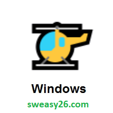 Helicopter on Microsoft Windows 10 Anniversary Update