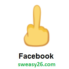 Middle Finger on Facebook 2.0