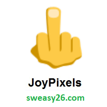 Middle Finger on JoyPixels 3.0