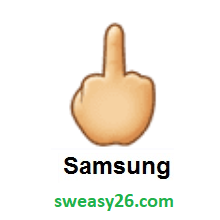 Middle Finger on Samsung TouchWiz 7.0