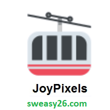 Mountain Cableway on JoyPixels 2.1