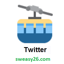 Mountain Cableway on Twitter Twemoji 2.0