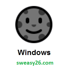 New Moon Face on Microsoft Windows 10 Anniversary Update
