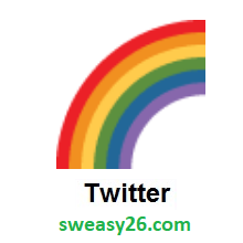 Rainbow on Twitter Twemoji 2.4