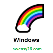 Rainbow on Microsoft Windows 10 Anniversary Update