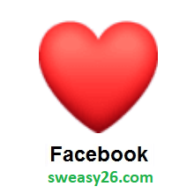 Red Heart on Facebook 3.0