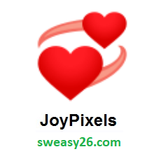 Revolving Hearts on JoyPixels 4.0