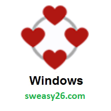 Revolving Hearts on Microsoft Windows 10