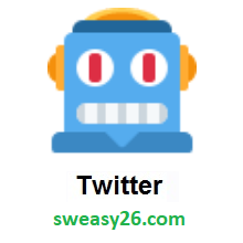 Robot on Twitter Twemoji 2.0
