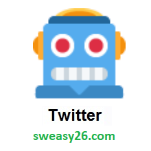 Robot on Twitter Twemoji 11.1