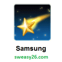 Shooting Star on Samsung Experience 9.5