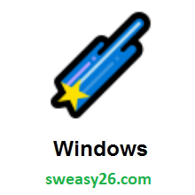 Shooting Star on Microsoft Windows 10 Anniversary Update