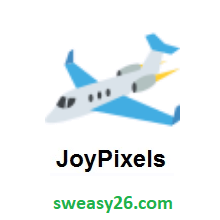 Small Airplane on JoyPixels 2.1