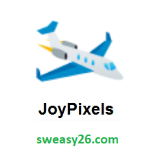 Small Airplane on JoyPixels 4.0