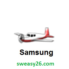Small Airplane on Samsung TouchWiz 7.0