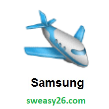 Small Airplane on Samsung One UI 1.0