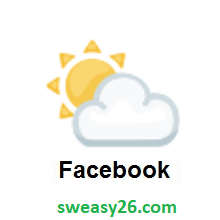 Sun Behind Cloud on Facebook 2.0