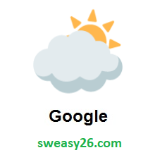 Sun Behind Cloud on Google Android 7.0