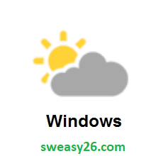 Sun Behind Cloud on Microsoft Windows 10