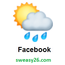 Sun Behind Rain Cloud on Facebook 3.0