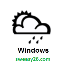 Sun Behind Rain Cloud on Microsoft Windows 10