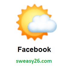 Sun Behind Small Cloud on Facebook 3.0