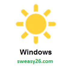 Sun on Microsoft Windows 10