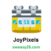 Suspension Railway on JoyPixels 3.0